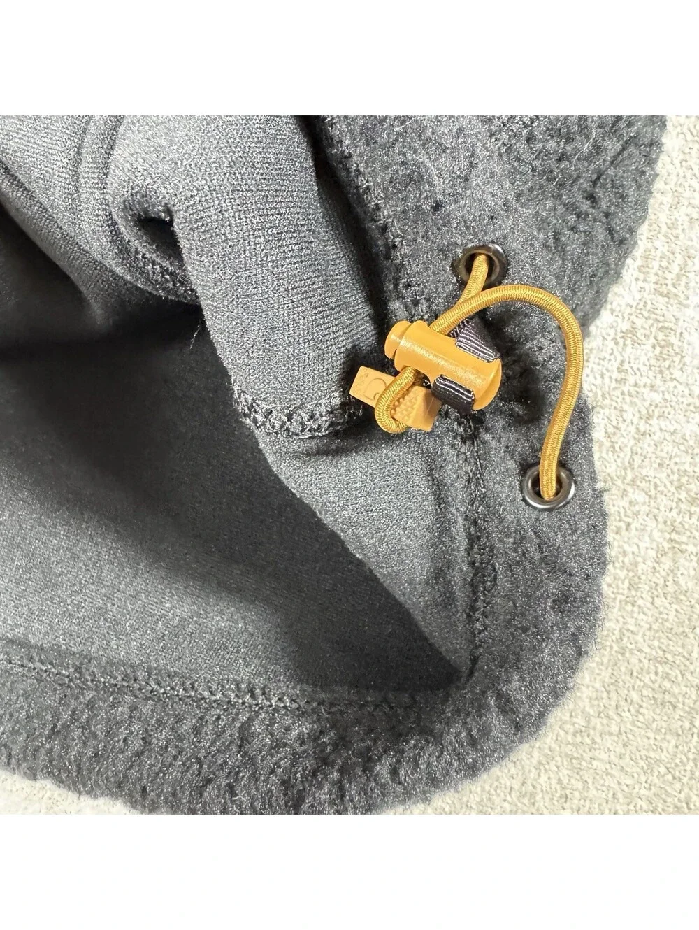 Carhartt Jacket Mens Small Black Brown Sherpa Pullover Sweater Button Snap RELAX